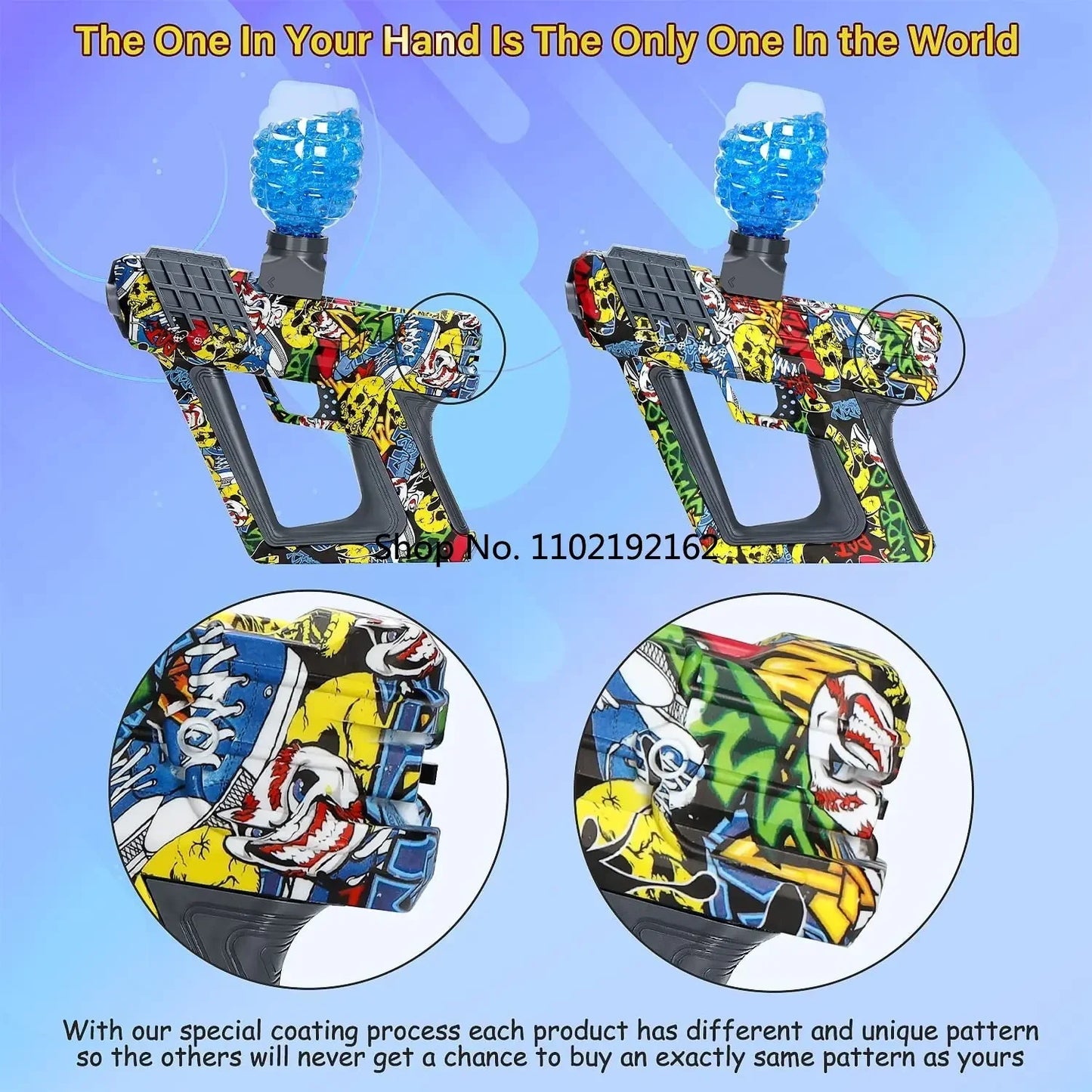 2024 Electric Gel Blaster Water Beads Toy Gun Splat Ball Airsoft Pistol Summer Outdoor Weapon Pistola Toys Gifts for Boys Kids